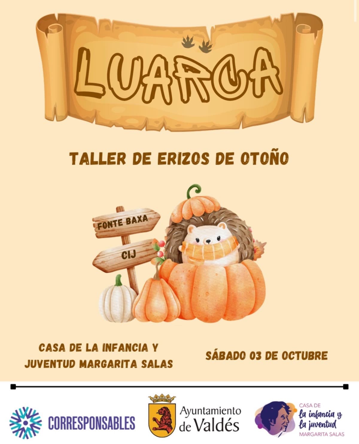 Taller de Erizos de Otoño