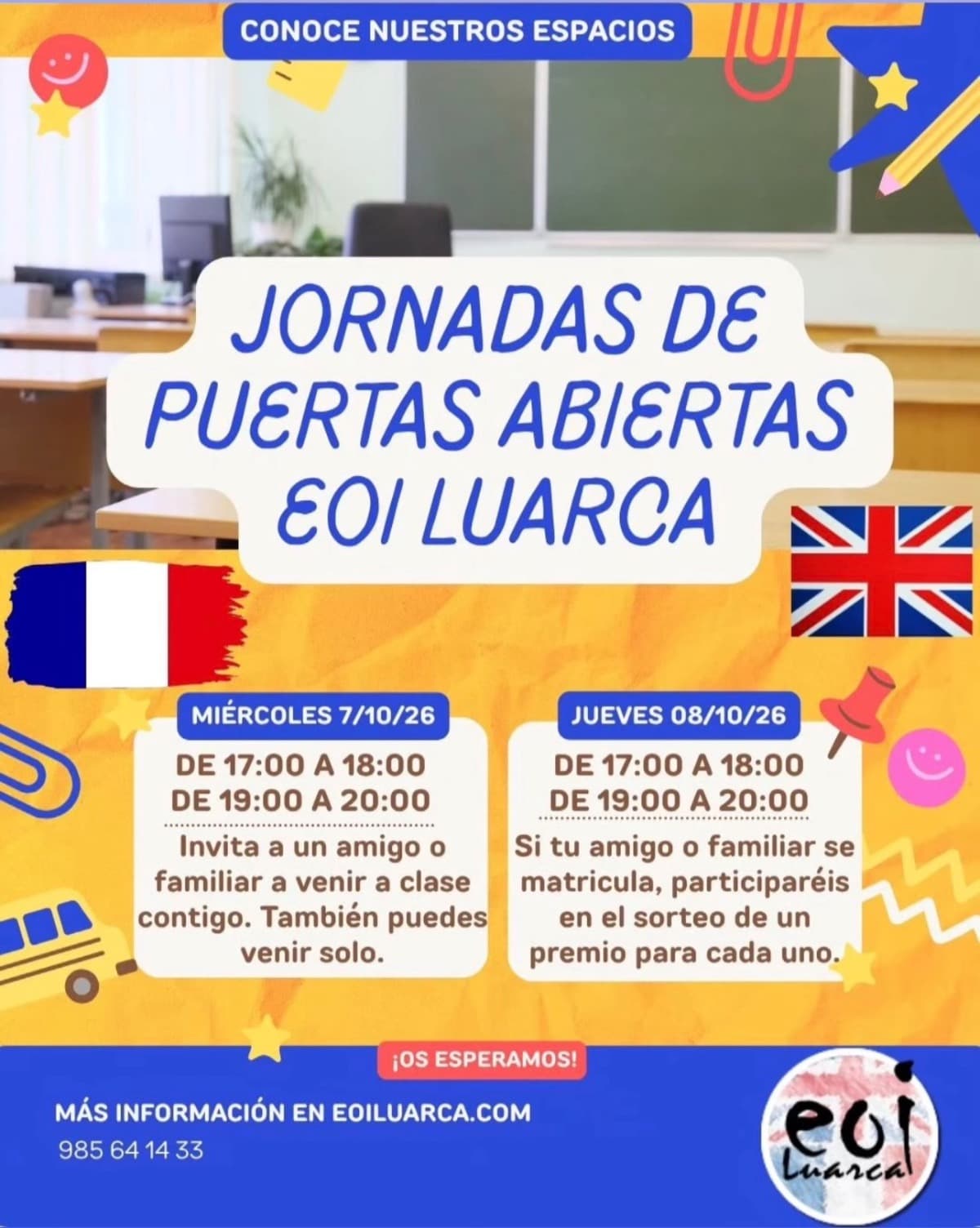 Jornada de puertas abiertas EOI